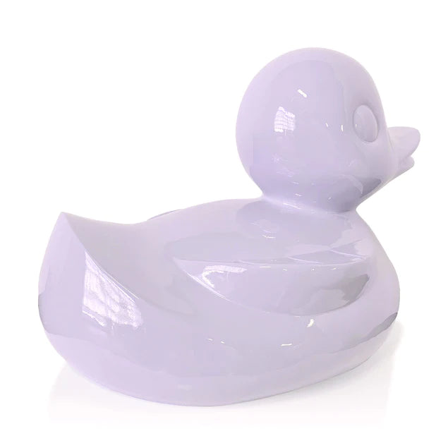Fiberglass Duck Indore Sculpture, Lily Lavend By Gold Leaf Design Group | Animals & Pets | Modishstore - 3