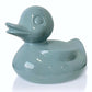 Fiberglass Duck Indore Sculpture, Smoky Blue By Gold Leaf Design Group | Animals & Pets |  Modishstore