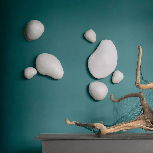River Stone 19.5"L Wall Art By Gold Leaf Design Group | Wall Art | Modishstore - 10