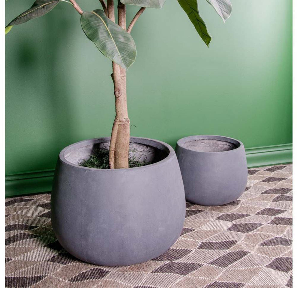 Gold Leaf Design Group Puddle Planter - Set Of 2 | Outdoor Planters, Troughs & Cachepots | Modishstore - 2