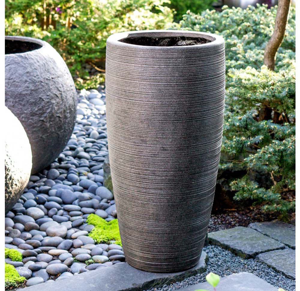 Gold Leaf Design Group Ishi Flared Planter | Outdoor Planters, Troughs & Cachepots | Modishstore