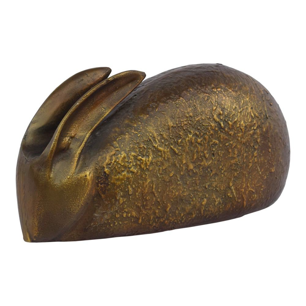 Moe's Home Collection Brass Bunny Sculpture | Modishstore | Sculptures