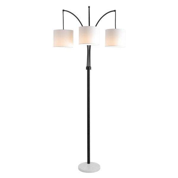 Safavieh Prina Floor Lamp - Black | Floor Lamps | Modishstore - 3