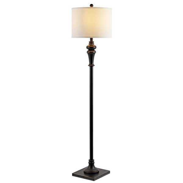 Safavieh Norla Floor Lamp - Antique Black | Floor Lamps | Modishstore - 2