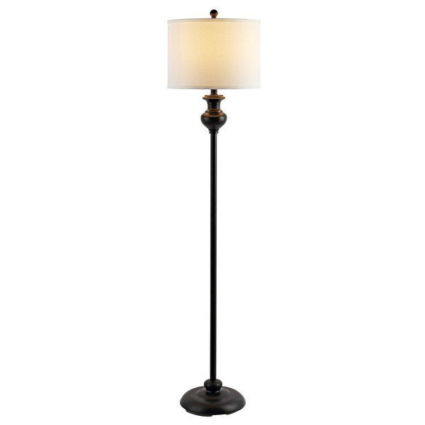 Safavieh Erlan Floor Lamp - Antique Black | Floor Lamps | Modishstore - 2