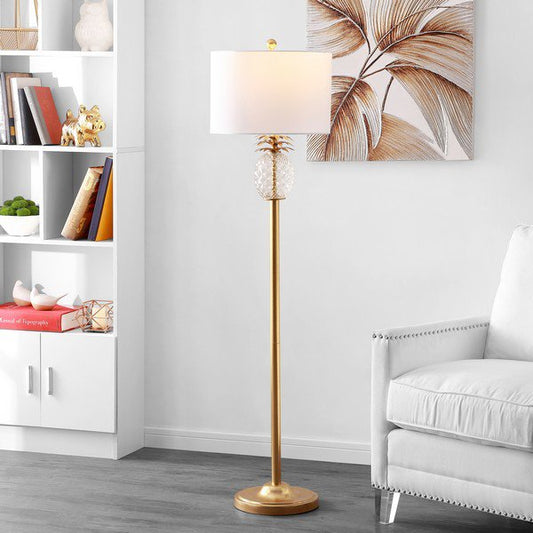 Safavieh Elza Floor Lamp - Gold Leaf | Floor Lamps | Modishstore