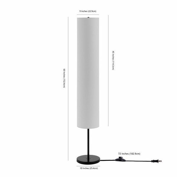 Safavieh Kylo Iron Floor Lamp - Black | Floor Lamps | Modishstore - 3