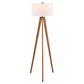 Safavieh Cameo Floor Lamp - Walnut | Floor Lamps | Modishstore - 2
