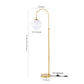 Safavieh Hamil Floor Lamp - Brass Gold | Floor Lamps | Modishstore - 3