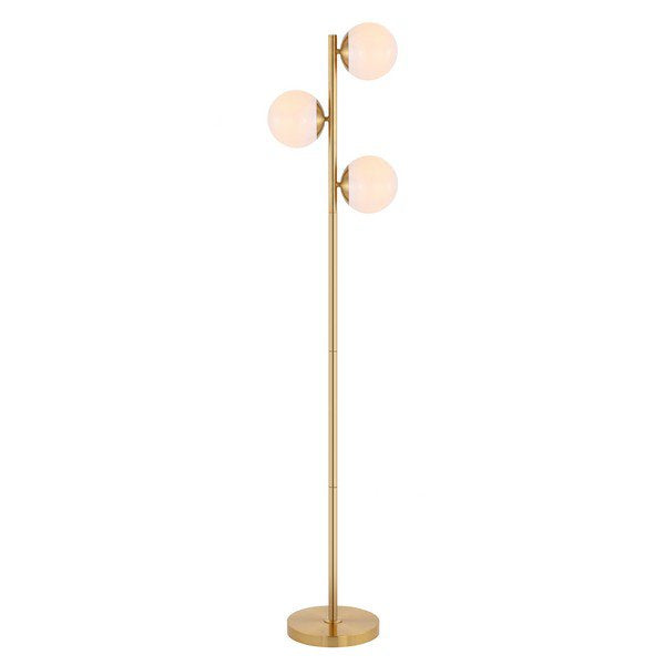 Safavieh Devlyn Floor Lamp - Brass Gold | Floor Lamps | Modishstore - 2