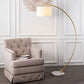 Safavieh Madigan Floor Lamp - Gold | Floor Lamps | Modishstore