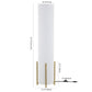 Safavieh Garuda Floor Lamp - Gold Base | Floor Lamps | Modishstore - 3
