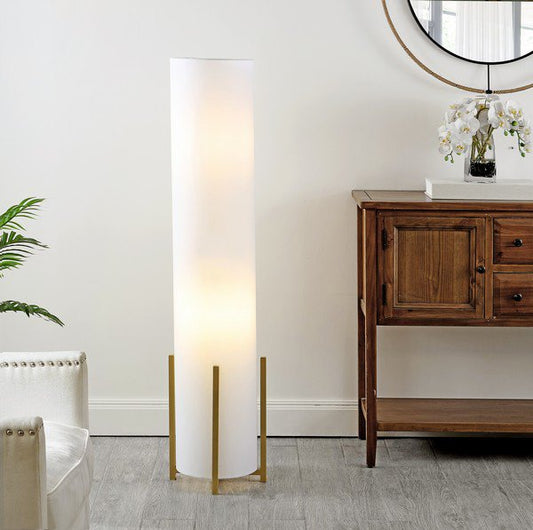 Safavieh Garuda Floor Lamp - Gold Base | Floor Lamps | Modishstore