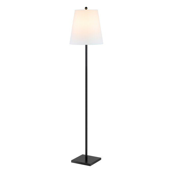 Safavieh Geralt Floor Lamp - Matte Black | Floor Lamps | Modishstore - 2