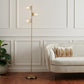Safavieh Niobe Floor Lamp - Antique Gold | Floor Lamps | Modishstore