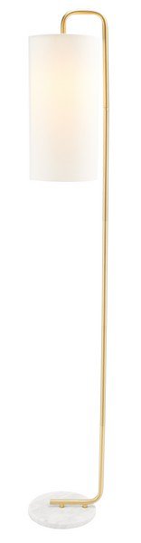 Safavieh Troilus Floor Lamp - White | Floor Lamps | Modishstore - 2