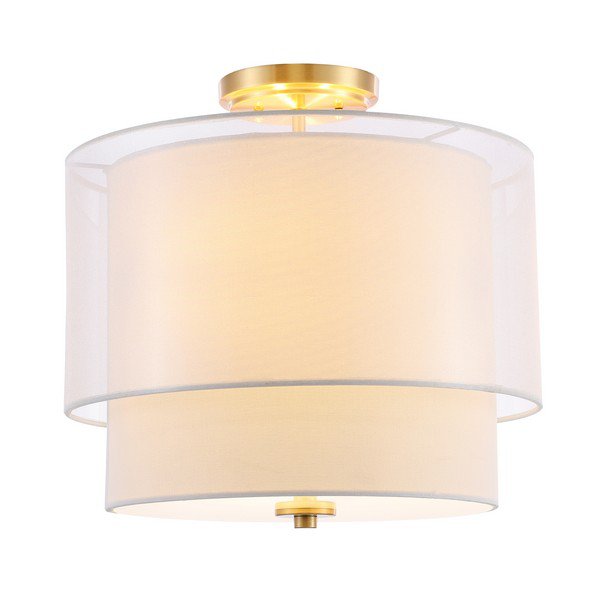 Safavieh Namida Flush Mount - Gold Base | Ceiling Lamps | Modishstore - 2