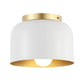 Safavieh Peale Flush Mount - White | Ceiling Lamps | Modishstore - 2