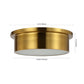 Safavieh Reyna Flush Mount - Brass | Ceiling Lamps | Modishstore - 3