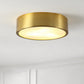 Safavieh Reda Flush Mount - Brass | Ceiling Lamps | Modishstore