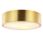 Safavieh Reda Flush Mount - Brass | Ceiling Lamps | Modishstore - 2