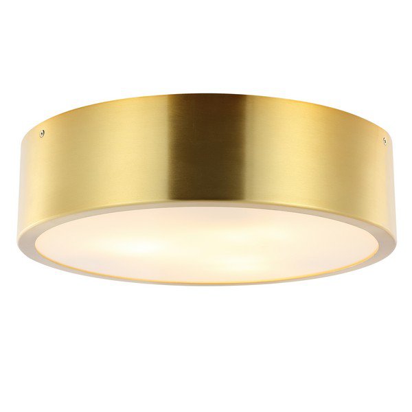 Safavieh Reda Flush Mount - Brass | Ceiling Lamps | Modishstore - 2
