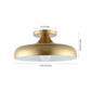 Safavieh Willet Flush Mount - Painted Gold | Ceiling Lamps | Modishstore - 3