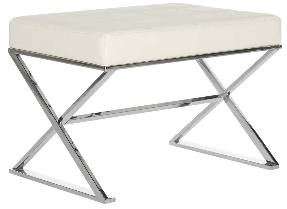Safavieh Micha Ottoman | Ottomans | Modishstore - 2