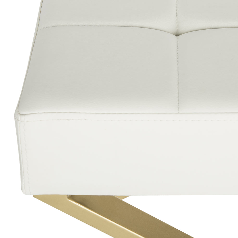 Safavieh Badgley Ottoman | Ottomans | Modishstore - 8