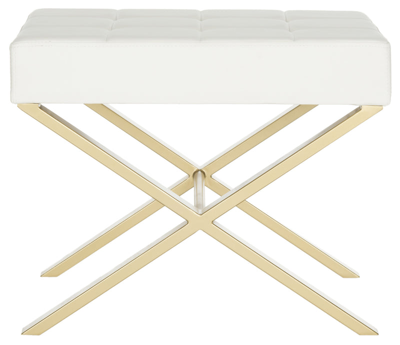 Safavieh Badgley Ottoman | Ottomans | Modishstore - 3