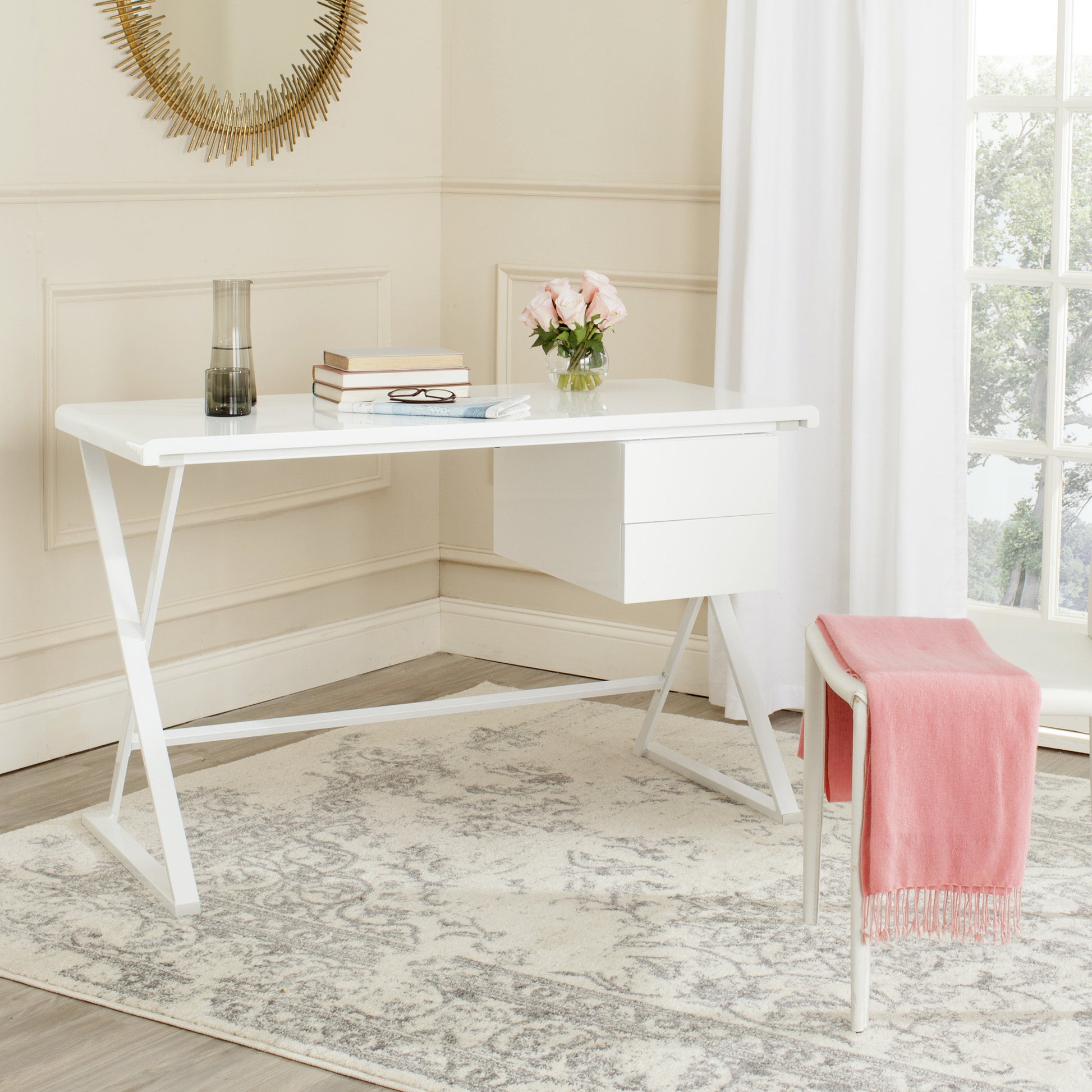 Safavieh Watkins Desk | Desks | Modishstore - 1