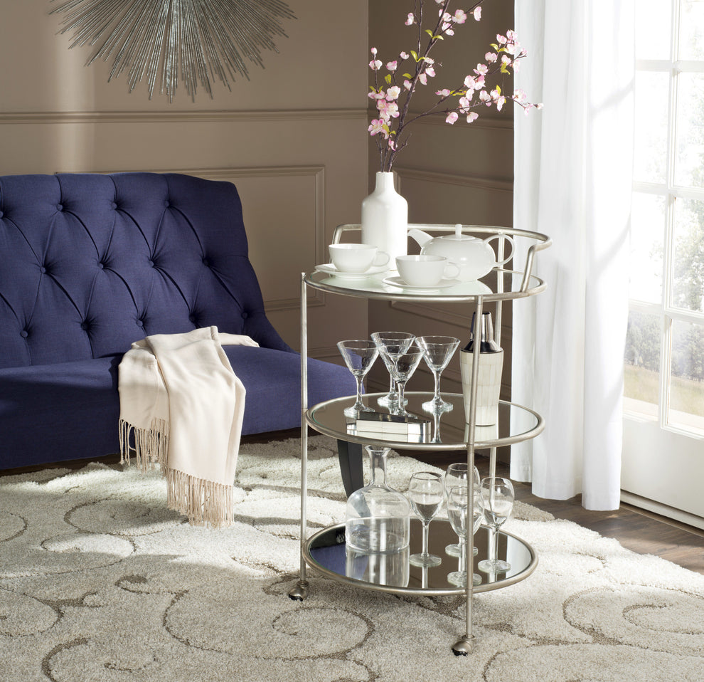Safavieh Dulcinea Bar Cart | Bar Carts | Modishstore - 1