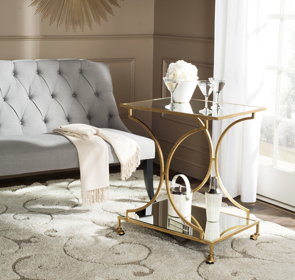 Safavieh Ignatius Bar Cart | Bar Carts | Modishstore - 6