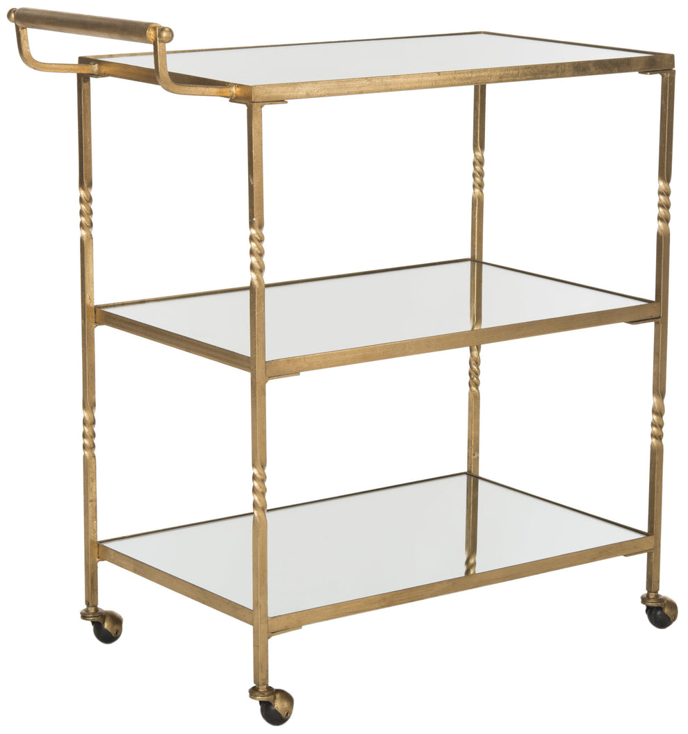Safavieh Aurelius Bar Cart | Bar Carts | Modishstore - 8