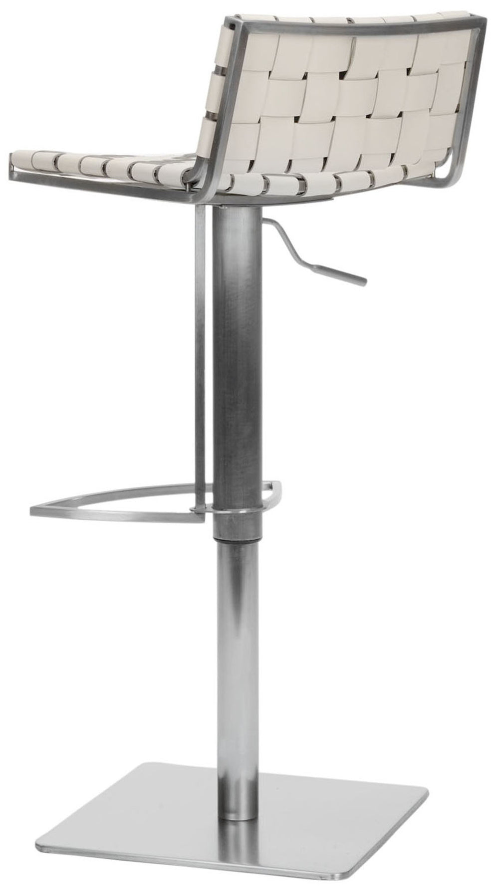 Safavieh Mitchell Gas Lift Swivel Barstool | Bar Stools | Modishstore - 2