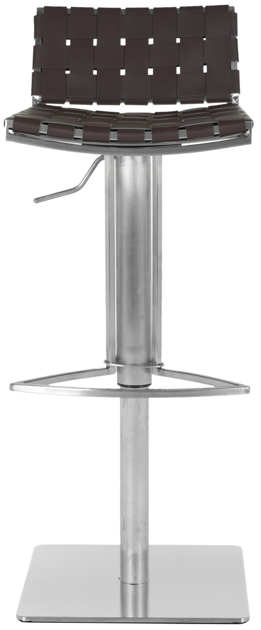 Safavieh Mitchell Gas Lift Swivel Barstool | Bar Stools | Modishstore - 4