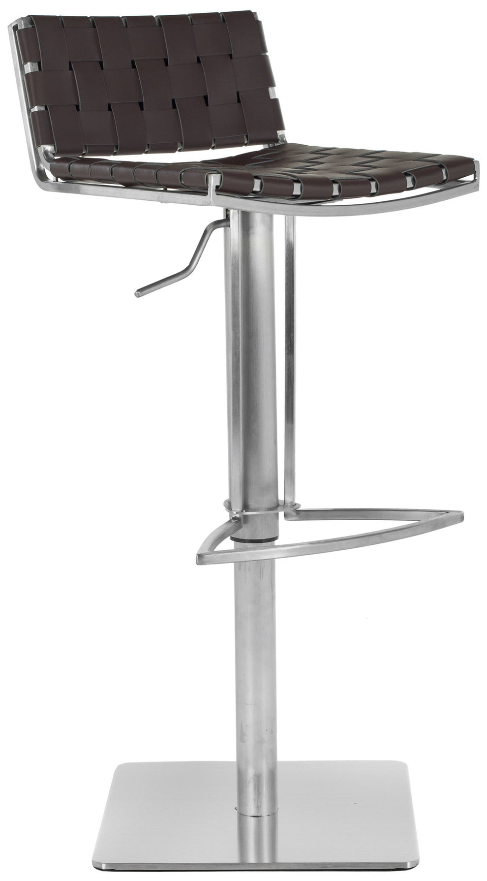 Safavieh Mitchell Gas Lift Swivel Barstool | Bar Stools | Modishstore - 12