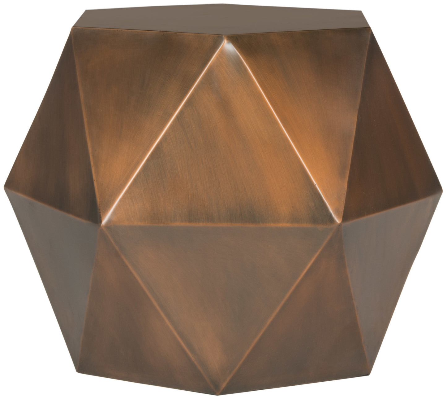 Safavieh Astrid Faceted Side Table | Side Tables |  Modishstore  - 2