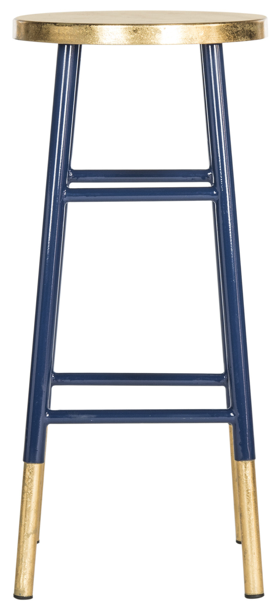 Safavieh Emery Dipped Gold Leaf Barstool | Bar Stools | Modishstore - 5