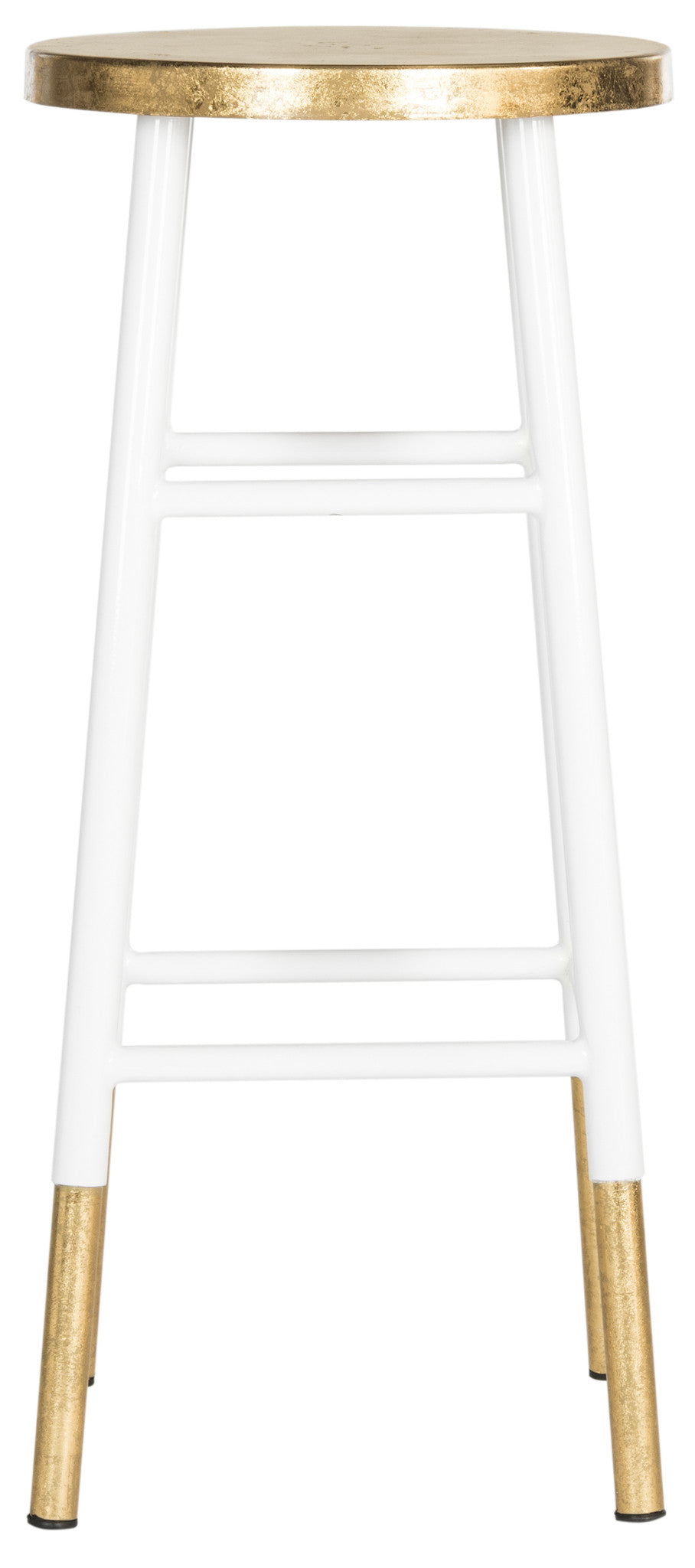 Safavieh Emery Dipped Gold Leaf Barstool | Bar Stools | Modishstore - 15