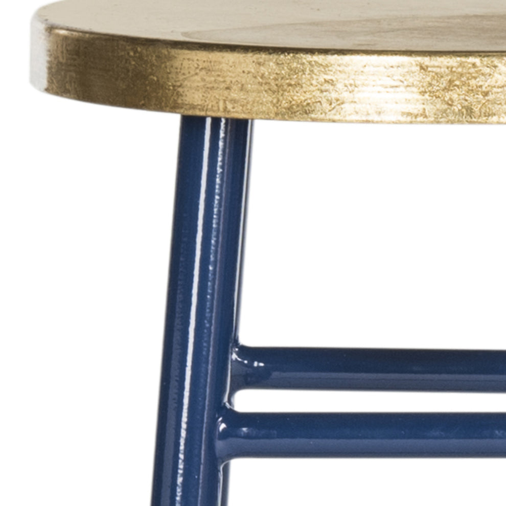 Safavieh Emery Dipped Gold Leaf Counter Stool | Counter Stools | Modishstore - 7