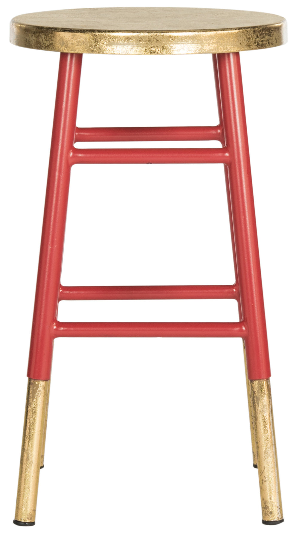 Safavieh Emery Dipped Gold Leaf Counter Stool | Counter Stools | Modishstore - 3