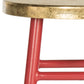 Safavieh Emery Dipped Gold Leaf Counter Stool | Counter Stools |  Modishstore  - 10