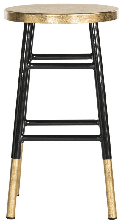 Safavieh Emery Dipped Gold Leaf Counter Stool | Counter Stools | Modishstore - 4