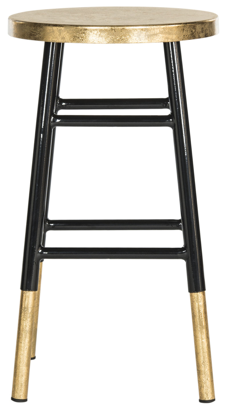 Safavieh Emery Dipped Gold Leaf Counter Stool | Counter Stools | Modishstore - 4