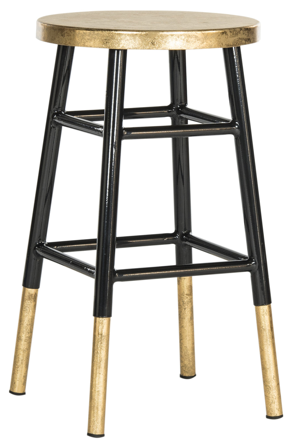 Safavieh Emery Dipped Gold Leaf Counter Stool | Counter Stools | Modishstore - 12