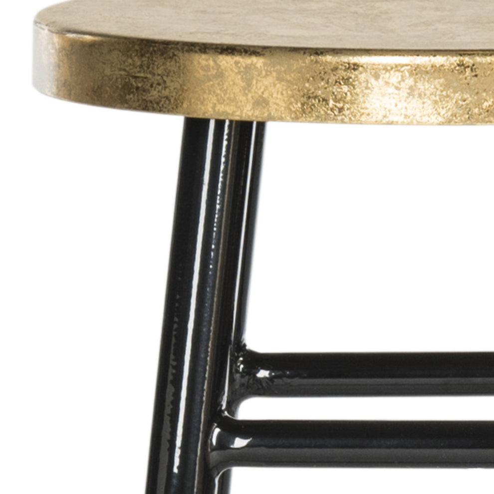 Safavieh Emery Dipped Gold Leaf Counter Stool | Counter Stools | Modishstore - 13