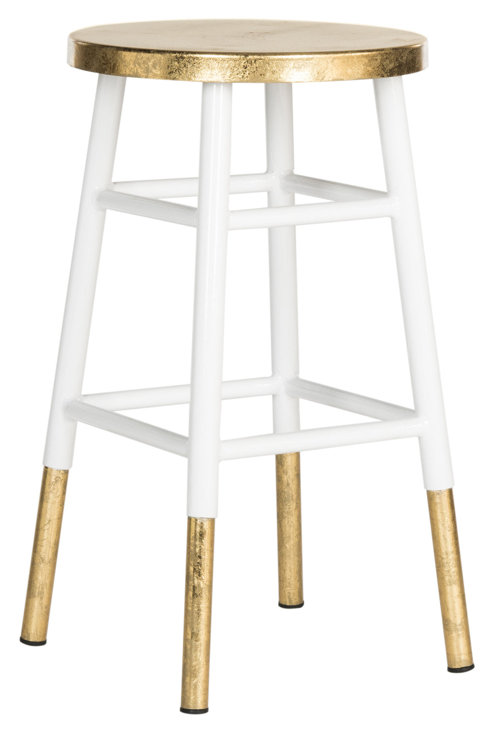 Safavieh Emery Dipped Gold Leaf Counter Stool | Counter Stools | Modishstore - 15