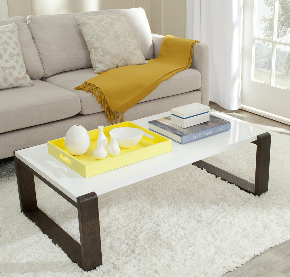 Safavieh Bartholomew Lacquer Coffee Table | Coffee Tables | Modishstore - 1