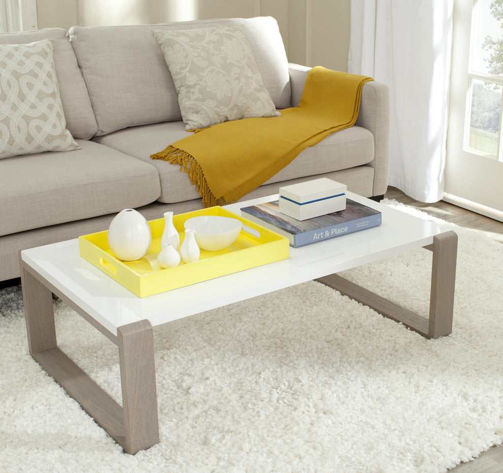 Safavieh Bartholomew Lacquer Coffee Table | Coffee Tables | Modishstore - 4